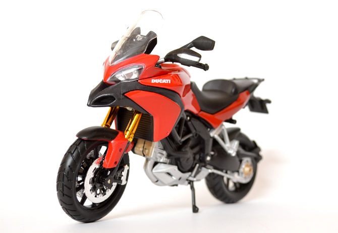 1:12 Maisto Ducati Multistrada 1200 S MTS1200 Moulé Sous Pression Models moto race bike 