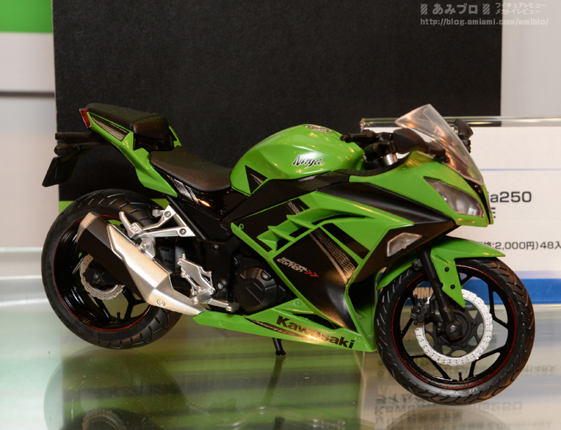 1/12 scale automaxx Kawasaki Ninja 250R SE 300 race Motorcycle diecast toy model 