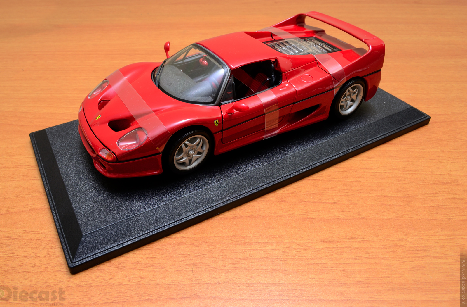 Tomica Presents Bburago Race & Play 3inch Die-cast Mini Car Ferrari F50 Red MISB for sale online