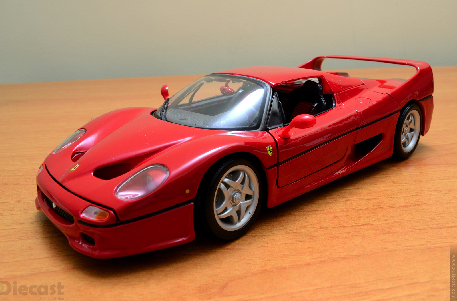 Tomica Presents Bburago Race & Play 3inch Die-cast Mini Car Ferrari F50 Red MISB for sale online