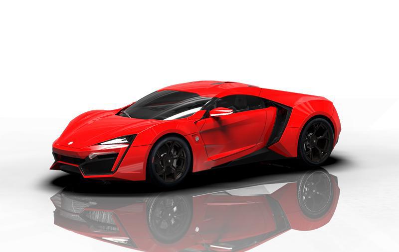 1:18 Lykan Hypersport from Fast and Furious 7