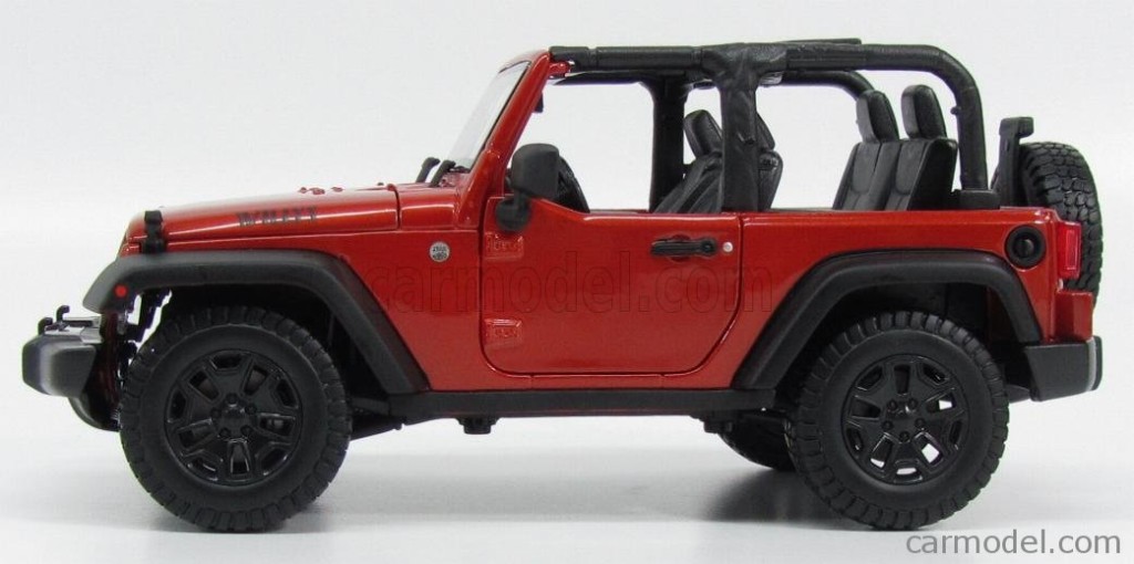 1:18 Maisto Jeep Wrangler Willys Wheeler 2014 - Profile