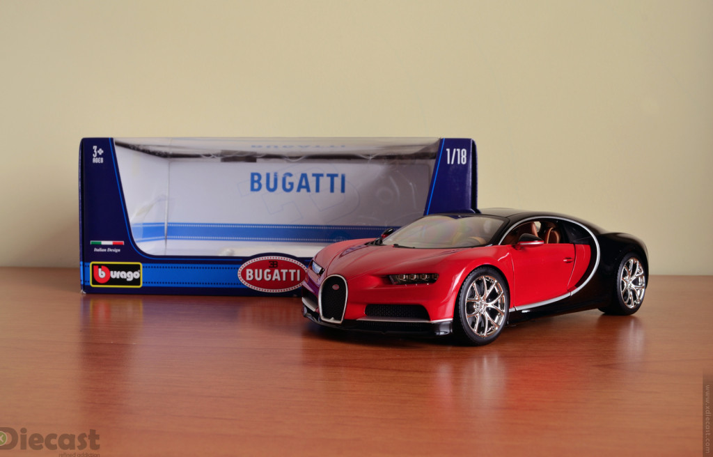 Bburago 1:18 Bugatti Chiron – Unboxed