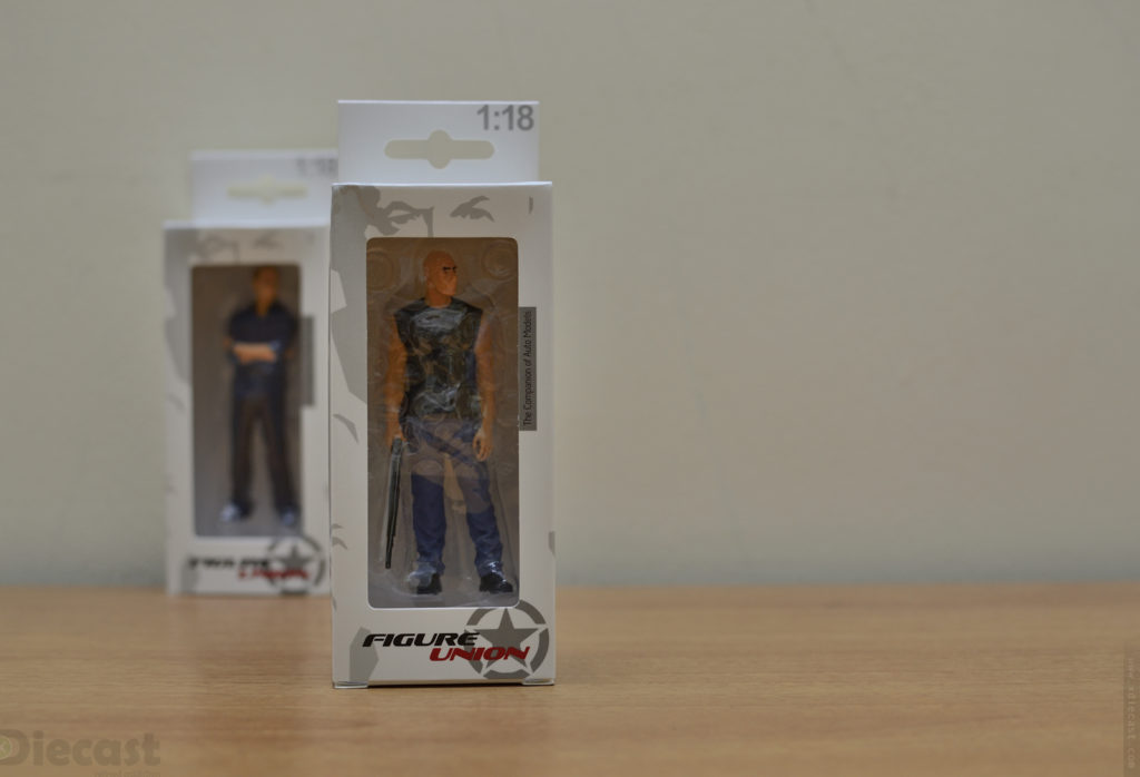 Figure Union Fast and Furious Figurines of Dom and Brian - Boxes