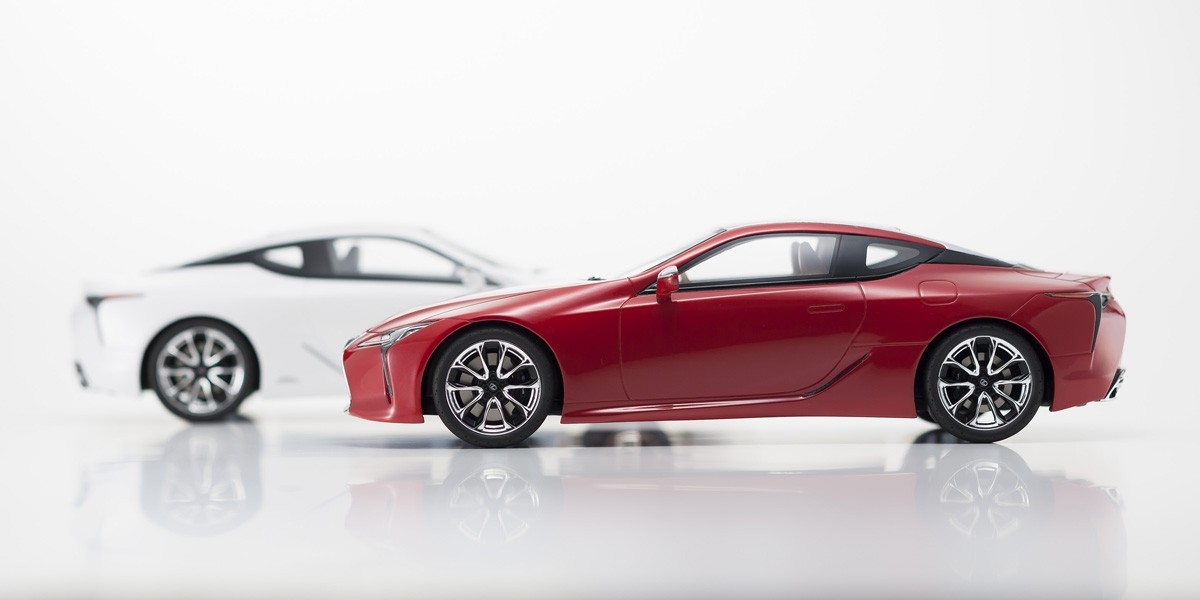 Kyosho Samurai Series 1:18 Lexus LC500 Coming Soon in White and 