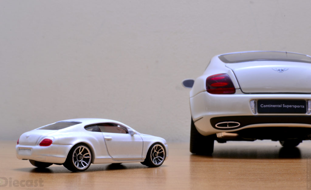 Toy Photography Scale Wars - Bentley Continental GT