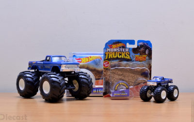 Hotwheels 1:24 and 1:64 Bigfoot Monster Truck – Unboxed