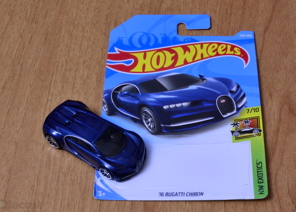 Hot Wheeels - Bugati Chiron - Unboxed