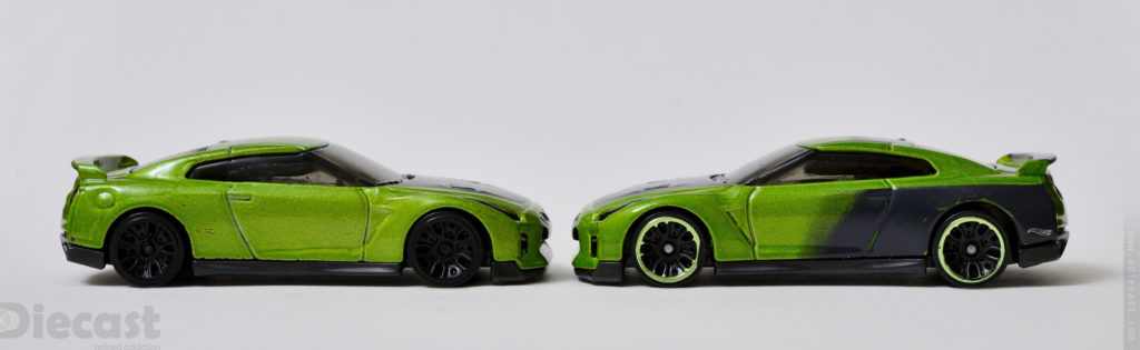 Custom Hotwheels Nissan GT-R (R35) vs Original