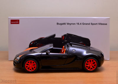 Rastar 1:18 Bugatti Veyron 16.4 Grand Sport Vitesse – Unboxed