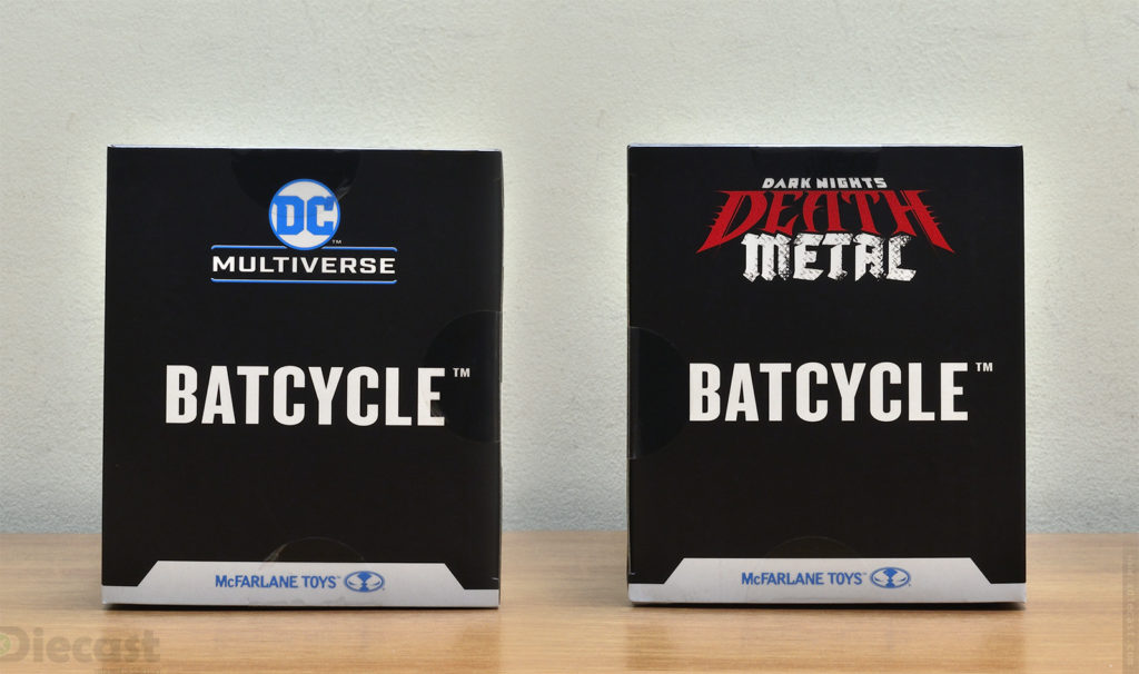 McFarlane Death Metal  Batcycle - Box