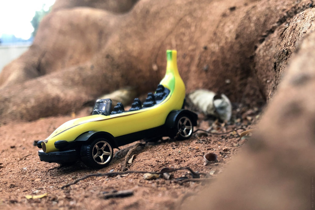 Matchbox Big Banana Car - Outdoor Photography