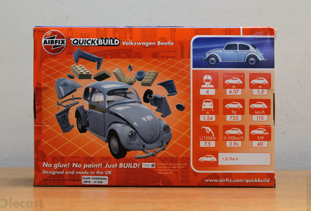 Airfix Quickbuild - Volkswagen Beetle Package