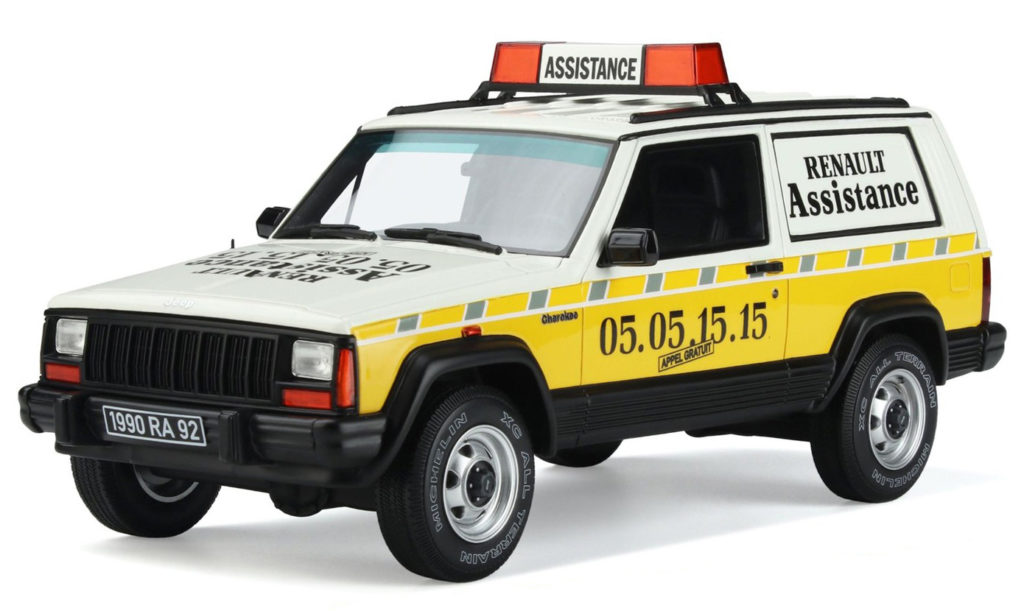 Otto 1:18 Jeep Cherokee Renault Assistance