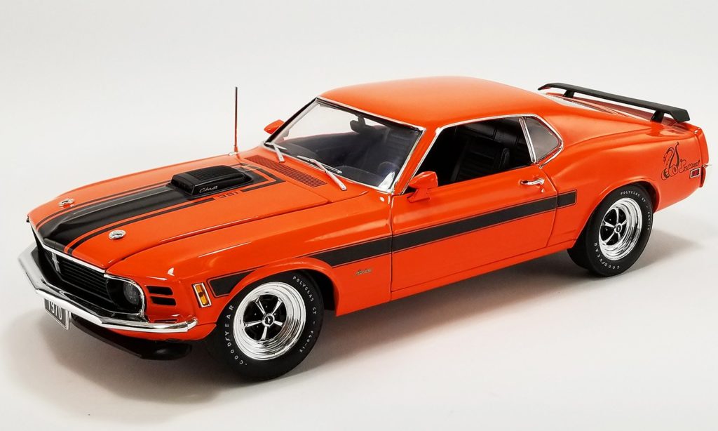 Acme 1:18 1970 Ford Mustang Mach 1 Sidewinder Special - Front