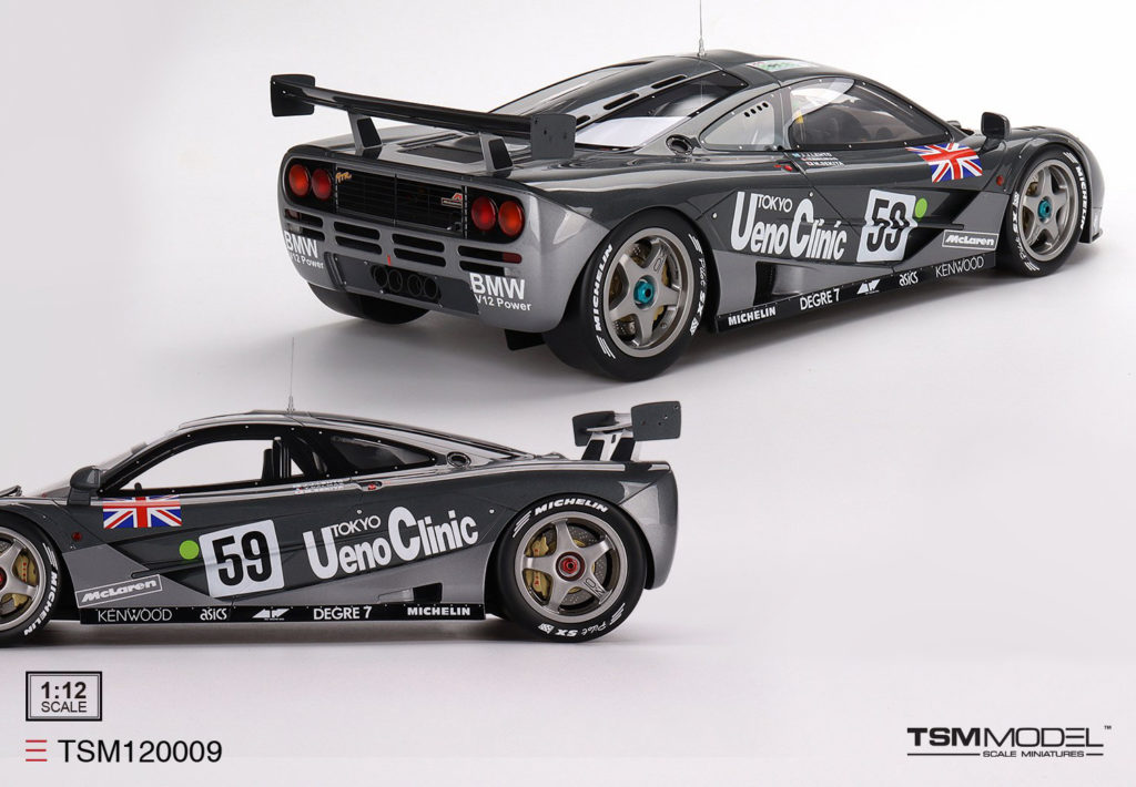 TSM 1:12scale McLaren-F1 GTR 1995 - Rear