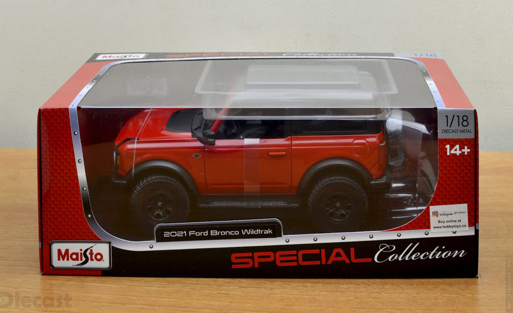 Maisto 2021 Ford Bronco - Package