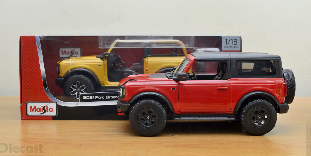 Maisto 2021 Ford Bronco - Unboxed