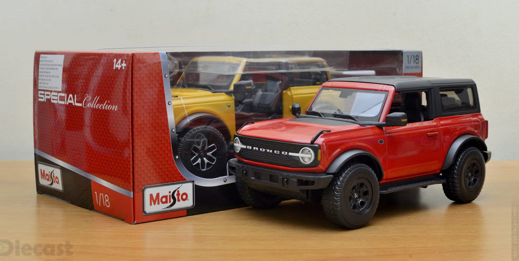 Maisto 2021 Ford Bronco - Unboxed