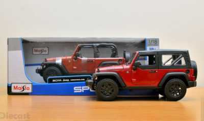 Maisto 1:18 2014 Jeep Wrangler – Unboxing & First Look