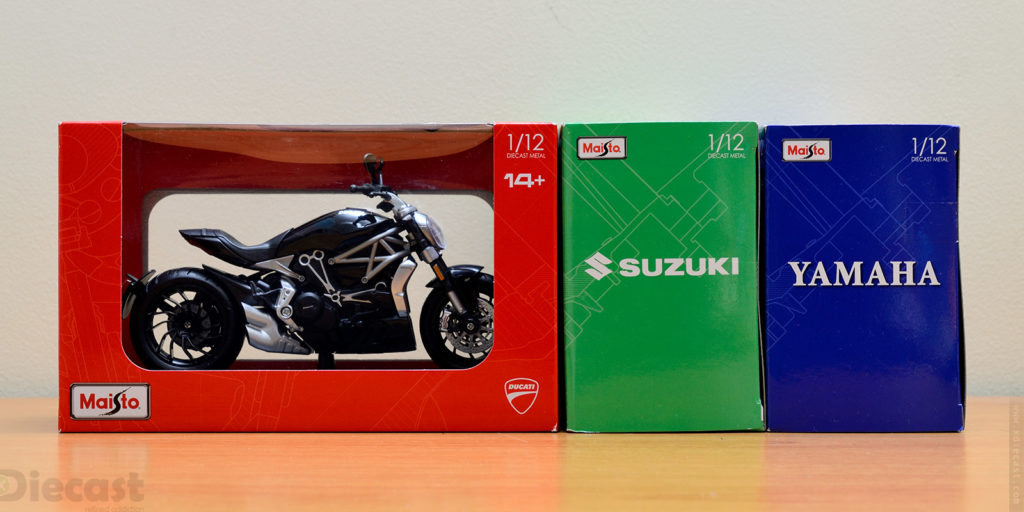 Maisto 1:12 Ducati XDiavel - Boxes