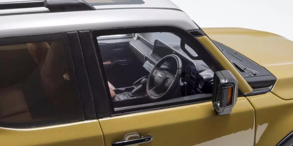Kyosho Samurai 1:18 - Toyota Land Cruiser 250 - Interior