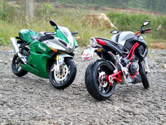 Benelli TNT Titanium vs Benelli Tornado Tre 1130 – Maisto