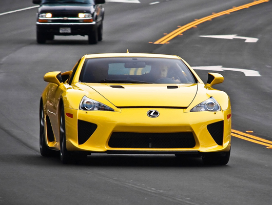 AUTOart unveils 1:18 scale Lexus LFA in Matt Black, Yellow and Red