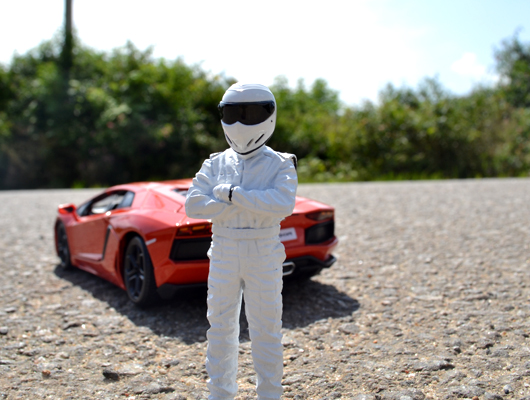 Meet The Stig Figurine in White