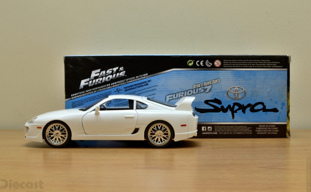 Jada 1:18 Brian’s Toyota Supra Plain Body – Unboxed