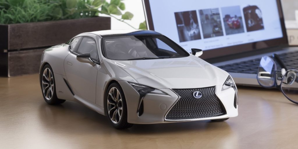Kyosho Samurai Series 1:18 Lexus LC500 Coming Soon in White and Red