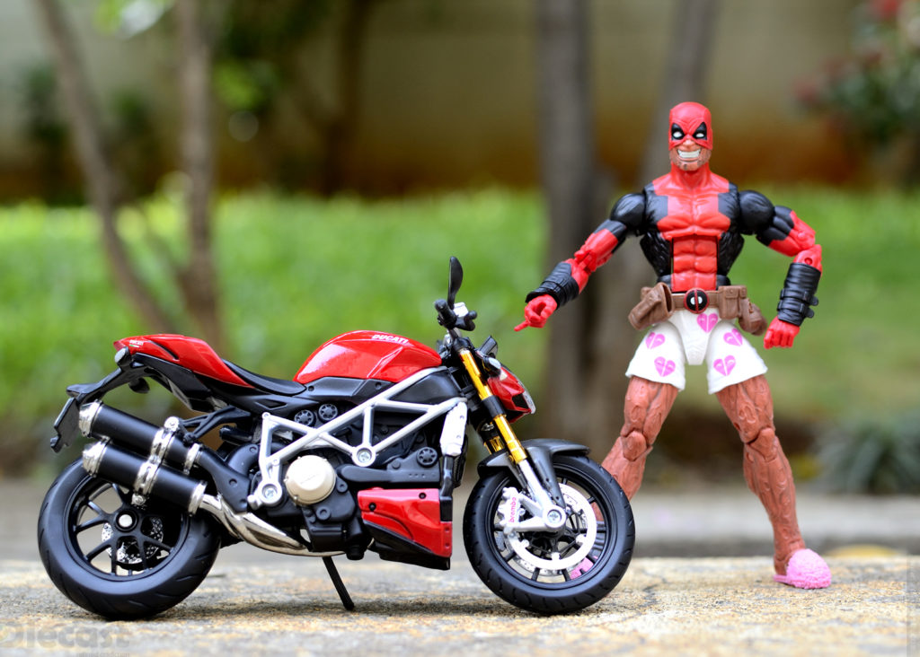 Deadpool Upgrades his Vespa for a Ducati Streetfighter