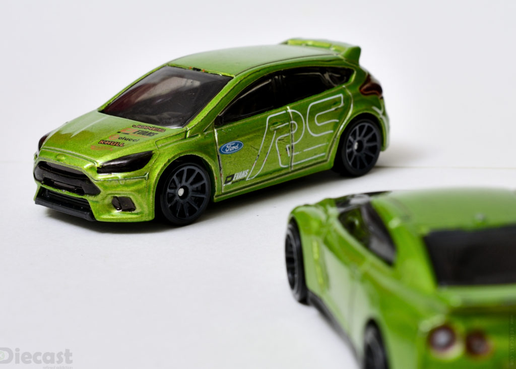 Custom Detailed Hot Wheels Ford Focus RS