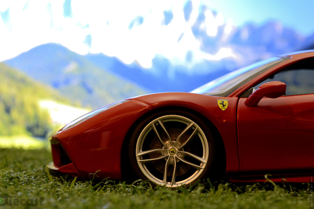 Weekend Toy Car Photo Session with Bburago Ferrari 488 GTO
