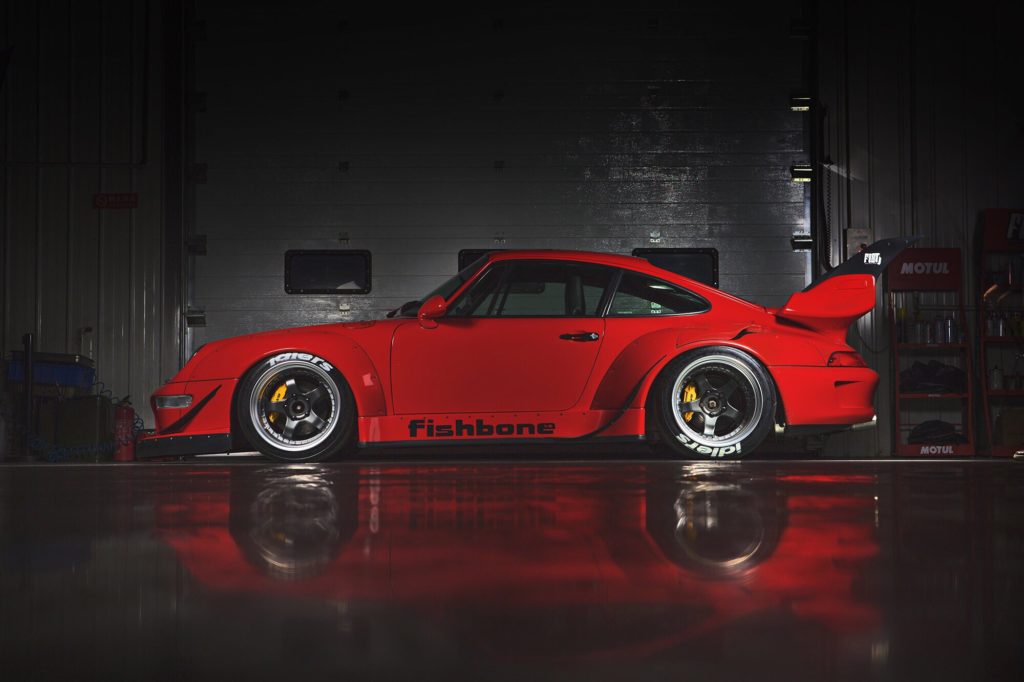 FuelMe to Unleash 1:18 scale Porsche RWB 993 FishBone